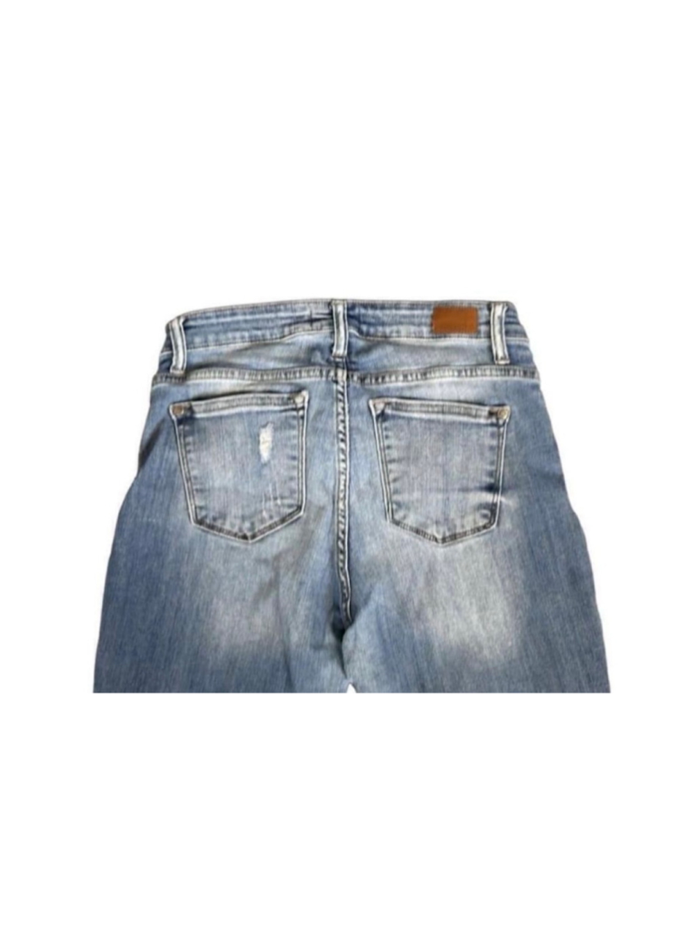 Judy Blue Women’s Boyfriend Fit Distressed Jeans Size 7/28 - Picture 5 of 9
